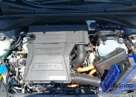 2017 Hyundai Ioniq Hybrid Limited from USA, damaged, VIN KMHC85LC1HU049331